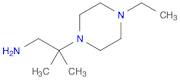 2-(4-ETHYL-1-PIPERAZINYL)-2-METHYL-1-PROPANAMINE