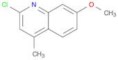 2-CHLORO-7-METHOXY-4-METHYL-QUINOLINE