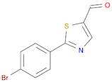 2-(4-BROMOPHENYL)THIAZOLE-5-CARBALDEHYDE