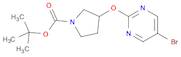 1-Boc-3-(5-Bromopyrimidin-2-yloxy)pyrrolidine