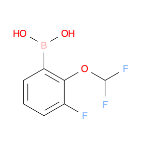 2-DIFLUOROMETHOXY-3-FLUORO-BENZENEBORONIC ACID