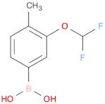 3-DIFLUOROMETHOXY-4-METHYL-BENZENEBORONIC ACID