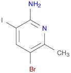 5-Bromo-3-iodo-6-methylpyridin-2-amine