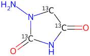 1-Amino Hydantoin-13C3