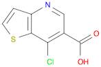 Thieno[3,2-b]pyridine-6-carboxylic acid, 7-chloro-