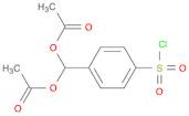 ACETIC ACID ACETOXY-(4-CHLOROSULFONYLPHENYL)METHYL ESTER