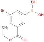 3-BROMO-5-(ETHOXYCARBONYL)BENZENEBORONIC ACID 97