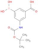 3-AMINO-5-CARBOXYBENZENEBORONIC ACID, N-BOC PROTECTED 98