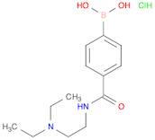 4-(2-(DIETHYLAMINO)ETHYLCARBAMOYL)PHENYLBORONIC ACID, HCL