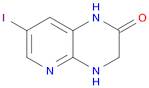 7-iodo-1H,2H,3H,4H-pyrido[2,3-b]pyrazin-2-one