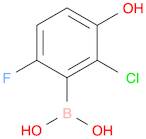 2-Chloro-6-fluoro-3-hydroxyphenylboronic acid