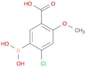 5-Borono-4-chloro-2-methoxybenzoic acid