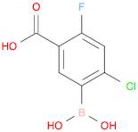 5-Borono-4-chloro-2-fluorobenzoic acid