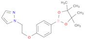 1-(2-(4-(4,4,5,5-Tetramethyl-1,3,2-dioxaborolan-2-yl)phenoxy)ethyl)-1H-pyrazole