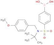 4-[N-t-Butyl-N-(4-methoxybenzyl)sulfamoyl]phenylboronic acid