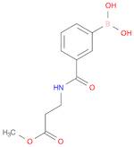 (3-((3-Methoxy-3-oxopropyl)carbamoyl)phenyl)boronic acid