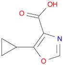 5-CYCLOPROPYL-1,3-OXAZOLE-4-CARBOXYLIC ACID