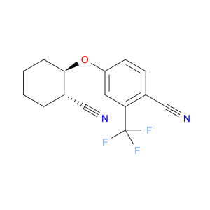 4-(((1R,2S)-2-Cyanocyclohexyl)oxy)-2-(trifluoromethyl)benzonitrile