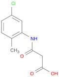 3-[(5-CHLORO-2-METHYLPHENYL)AMINO]-3-OXOPROPANOIC ACID