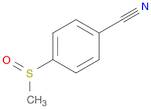 Benzonitrile, 4-(methylsulfinyl)-