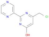 6-(Chloromethyl)-2-(pyrazin-2-yl)pyrimidin-4-ol