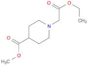 Methyl 1-(2-ethoxy-2-oxoethyl)piperidine-4-carboxylate