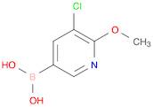 3-Chloro-2-methoxypyridine-5-boronic acid