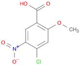 4-Chloro-2-methoxy-5-nitrobenzoic acid