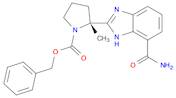 (R)-Benzyl 2-(7-carbamoyl-1H-benzo[d]imidazol-2-yl)-2-methylpyrrolidine-1-carboxylate