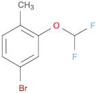 4-BROMO-2-DIFLUOROMETHOXY-1-METHYL-BENZENE