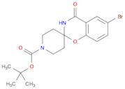 tert-Butyl 6-bromo-4-oxo-3,4-dihydrospiro[benzo[e][1,3]oxazine-2,4'-piperidine]-1'-carboxylate