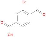 3-Bromo-4-formylbenzoic acid