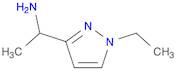 1-(1-ETHYL-1H-PYRAZOL-3-YL)ETHANAMINE