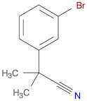 2-(3-Bromophenyl)-2-methylpropanenitrile