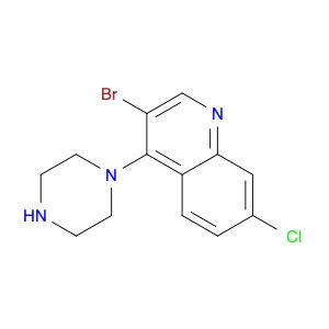 3-Bromo-7-chloro-4-(piperazin-1-yl)quinoline