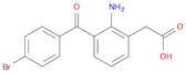 2-(2-Amino-3-(4-bromobenzoyl)phenyl)acetic acid