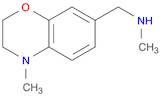 N-Methyl-1-(4-methyl-3,4-dihydro-2H-benzo[b][1,4]oxazin-7-yl)methanamine