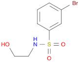 3-Bromo-N-(2-hydroxyethyl)benzenesulfonamide