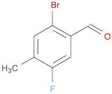 2-Bromo-5-fluoro-4-methylbenzaldehyde