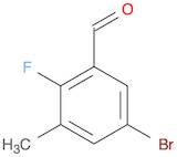 5-Bromo-2-fluoro-3-methylbenzaldehyde