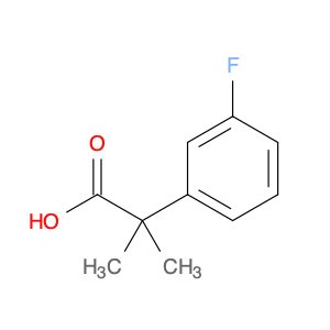 2-(3-Fluorophenyl)-2-methylpropanoic acid