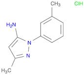 3-methyl-1-(3-methylphenyl)-1H-pyrazol-5-amine hydrochloride