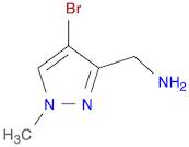 (4-Bromo-1-methyl-1H-pyrazol-3-yl)methanamine