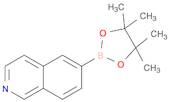 6-(4,4,5,5-tetramethyl-1,3,2-dioxaborolan-2-yl)isoquinoline