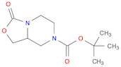 TERT-BUTYL 3-OXOTETRAHYDRO-1H-OXAZOLO[3,4-A]PYRAZINE-7(3H)-CARBOXYLATE