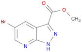 Methyl 5-bromo-1H-pyrazolo[3,4-b]pyridine-3-carboxylate