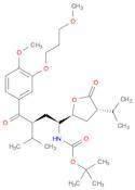 tert-Butyl ((1S,3S)-1-((2S,4S)-4-isopropyl-5-oxotetrahydrofuran-2-yl)-3-(4-methoxy-3-(3-methoxypro…