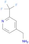 C-(2-Trifluoromethyl-pyridin-4-yl)-methylamine