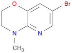 7-BROMO-4-METHYL-3,4-DIHYDRO-2H-PYRIDO[3,2-B][1,4]OXAZINE