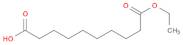 Decanedioic acid,1-ethyl ester